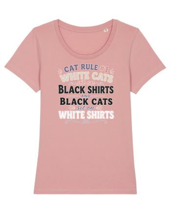 Iubesc pisicile Funny Cat Hair Owner for Cat Lovers Canyon Pink