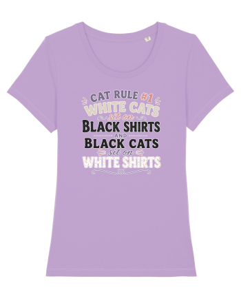 Iubesc pisicile Funny Cat Hair Owner for Cat Lovers Lavender Dawn