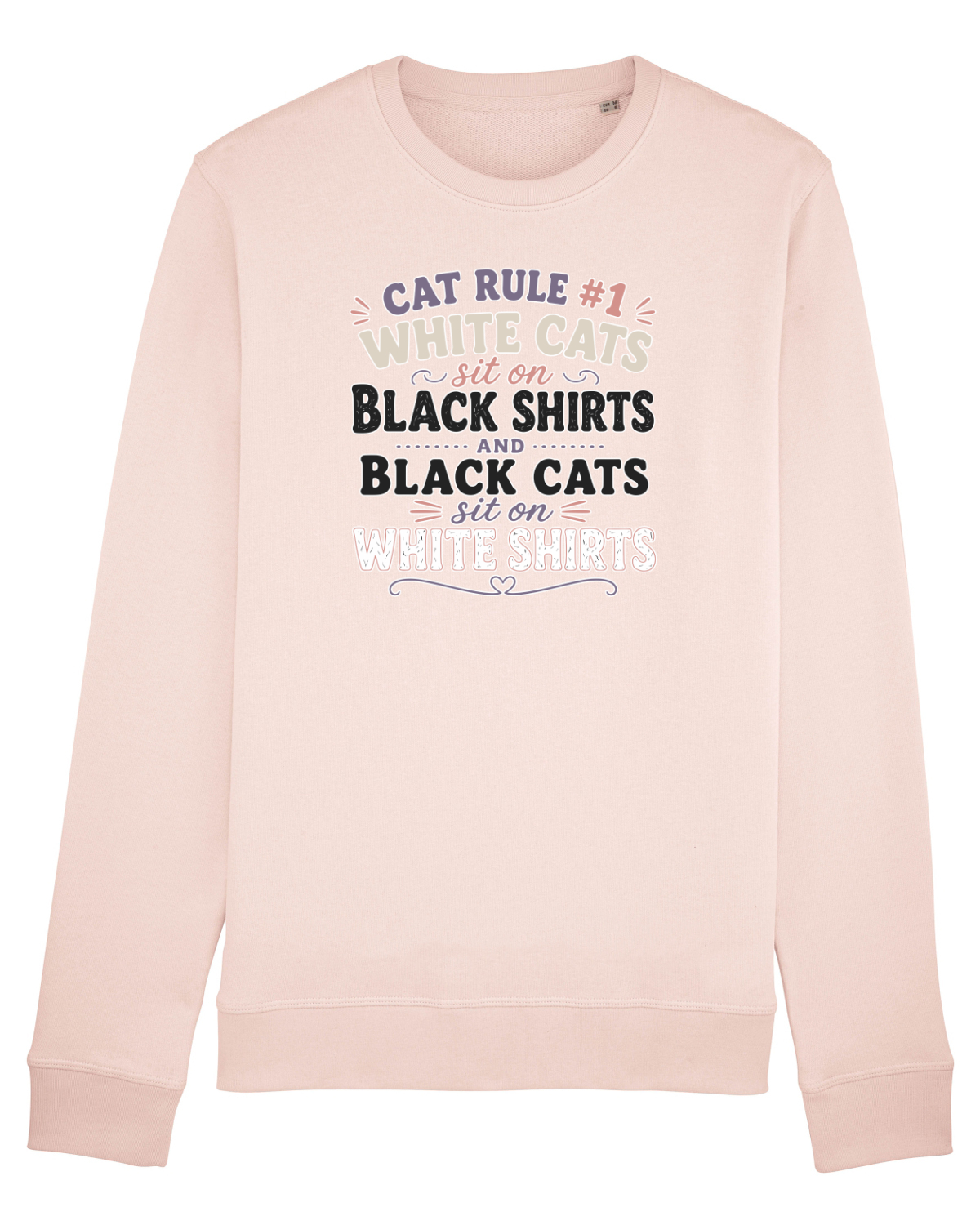 Bluză mânecă lungă Unisex Rise Candy Pink