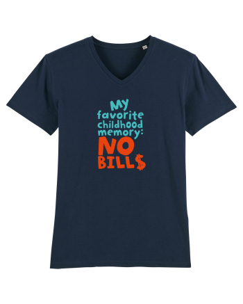 My favourite childhood memory: No Bills (color) French Navy