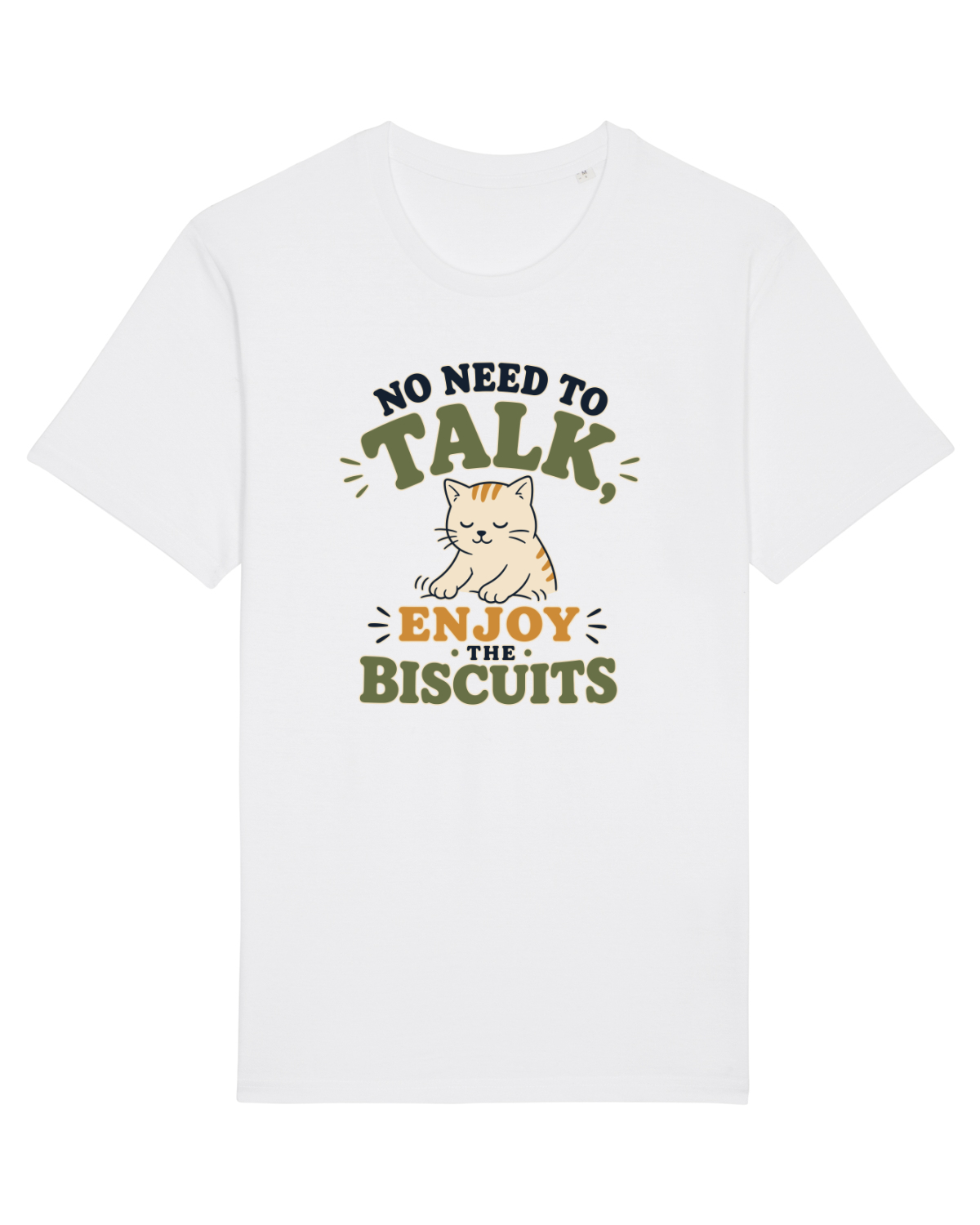 Tricou mânecă scurtă Unisex Rocker White