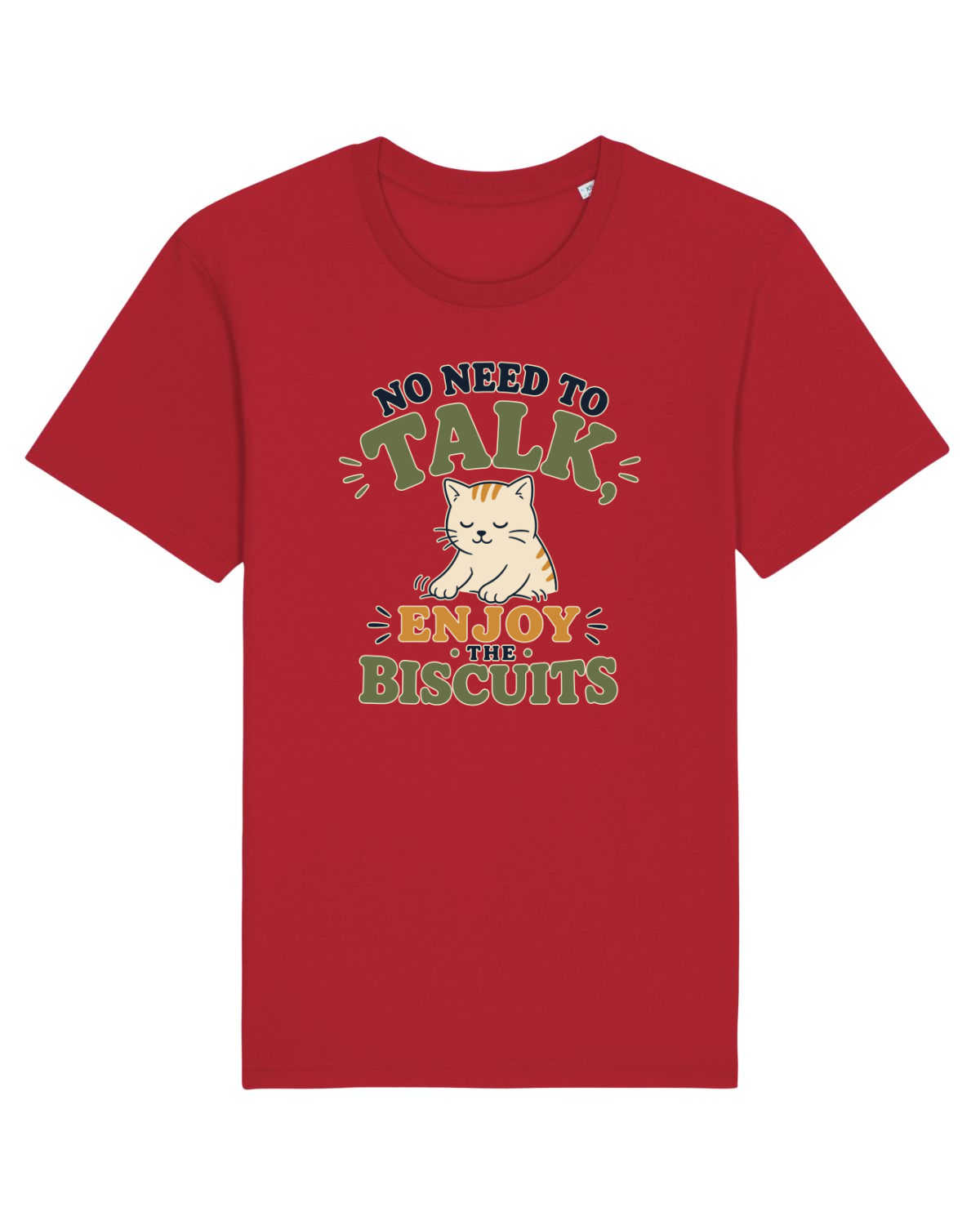 Tricou mânecă scurtă Unisex Rocker Red