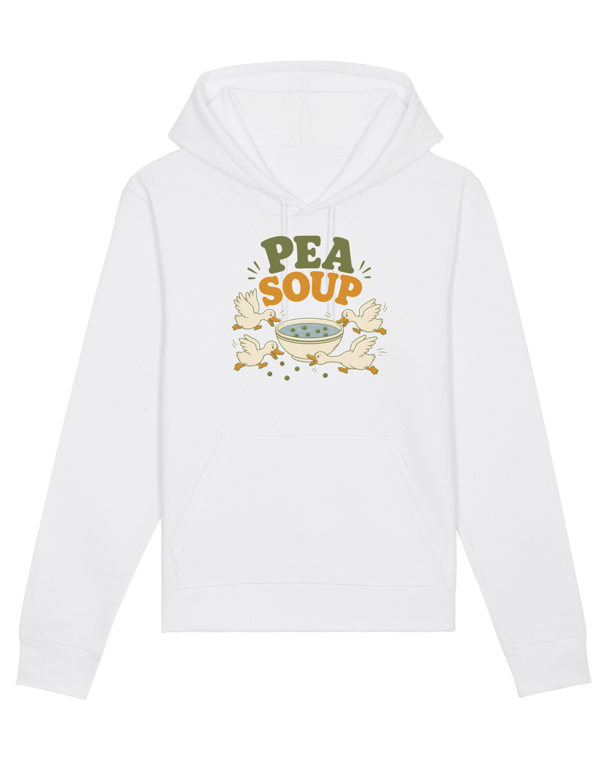 Hanorac Unisex Drummer White