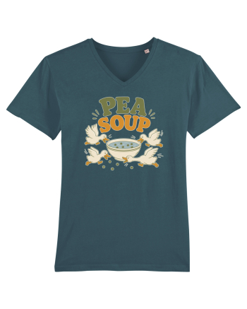 Ratele si mazarea. Funny Duck Pun Humor Design Featuring Pea Soup Stargazer
