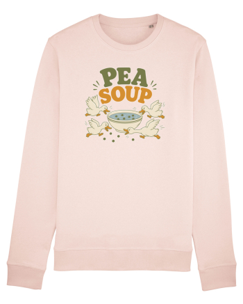 Ratele si mazarea. Funny Duck Pun Humor Design Featuring Pea Soup Candy Pink