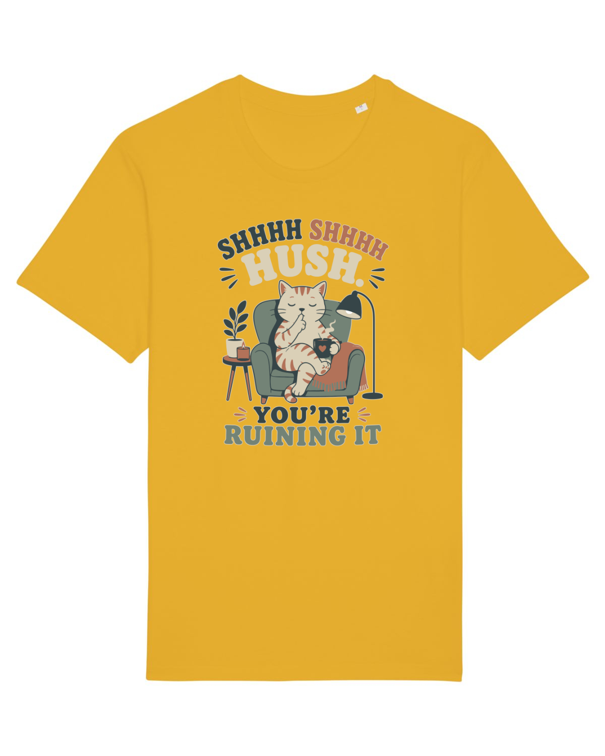 Tricou mânecă scurtă Unisex Rocker Spectra Yellow