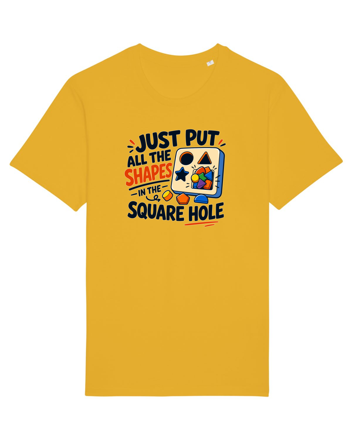 Tricou mânecă scurtă Unisex Rocker Spectra Yellow