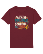 Nu te juca cu vioara. Funny Fiddle Player Design for Bluegrass Folk  Tricou mânecă scurtă  Copii Mini Creator