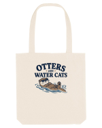 Vidrele sunt pisicile de apa. Funny Otter Lover Design for Animal Lovers Sacoșă textilă