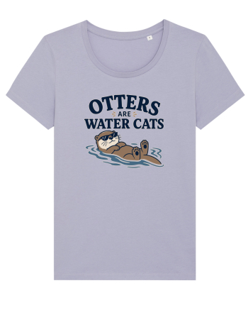 Vidrele sunt pisicile de apa. Funny Otter Lover Design for Animal Lovers Lavender