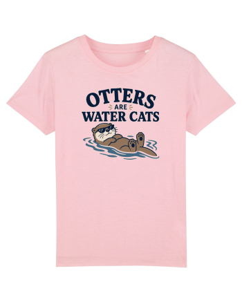 Vidrele sunt pisicile de apa. Funny Otter Lover Design for Animal Lovers Cotton Pink