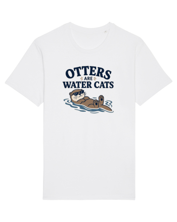 Vidrele sunt pisicile de apa. Funny Otter Lover Design for Animal Lovers White