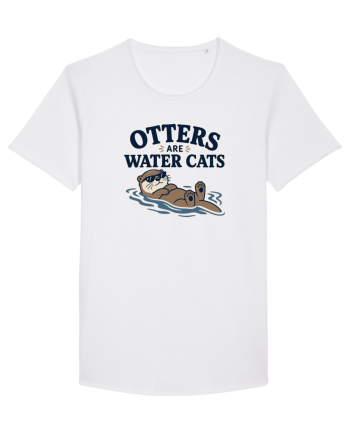 Vidrele sunt pisicile de apa. Funny Otter Lover Design for Animal Lovers White