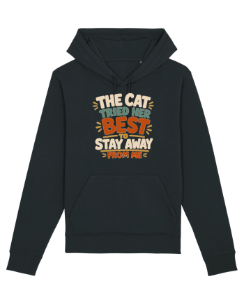 Cu pisici. Funny Cat Owner Humor Design for Cat Lovers and Pet Parents Black