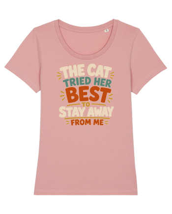 Cu pisici. Funny Cat Owner Humor Design for Cat Lovers and Pet Parents Canyon Pink