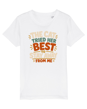 Cu pisici. Funny Cat Owner Humor Design for Cat Lovers and Pet Parents White
