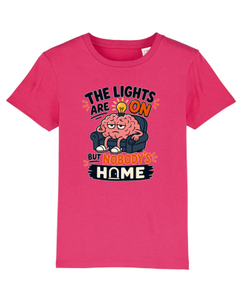 Nu-s acasa. Funny Brain Fog Humor Design for Introverts Office Workers Raspberry