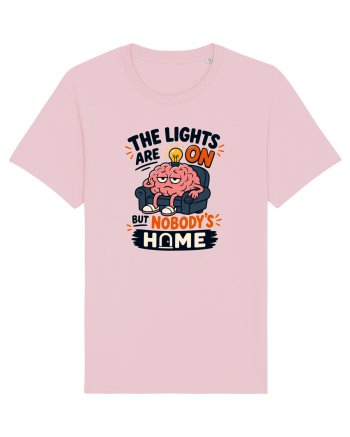 Nu-s acasa. Funny Brain Fog Humor Design for Introverts Office Workers Cotton Pink