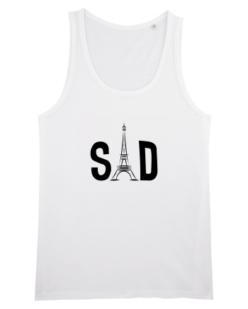 Sad (black) White