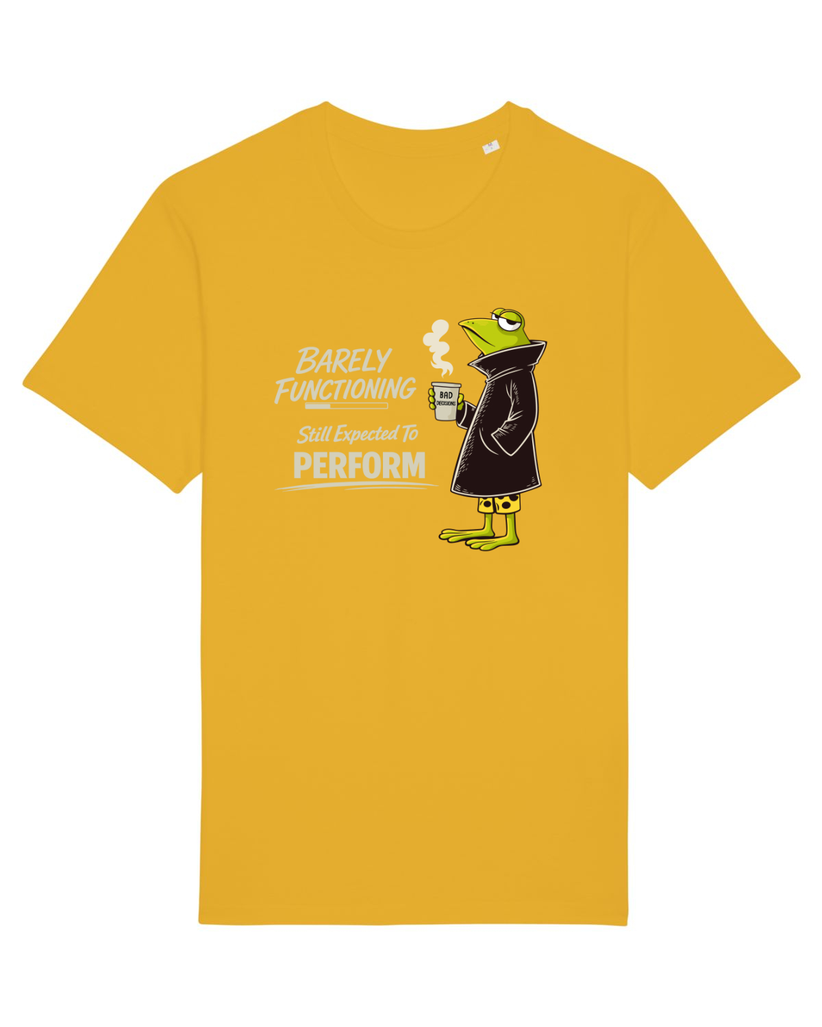 Tricou mânecă scurtă Unisex Rocker Spectra Yellow