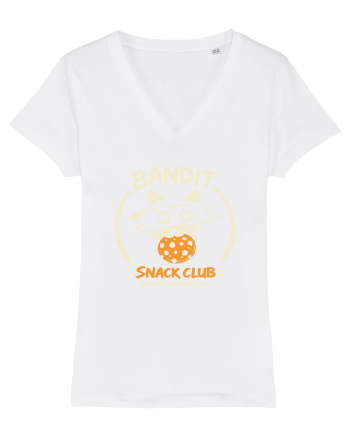 Bandit Snack Club – Ratonul Iubitor de Gustări White