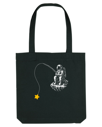 Astronaut Fishing For A Star – Pescuind Printre Stele Black