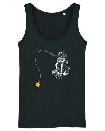 Astronaut Fishing For A Star – Pescuind Printre Stele Black