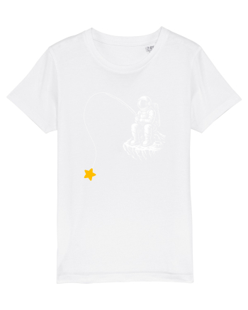 Astronaut Fishing For A Star – Pescuind Printre Stele White