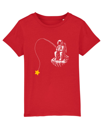 Astronaut Fishing For A Star – Pescuind Printre Stele Red