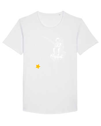 Astronaut Fishing For A Star – Pescuind Printre Stele White