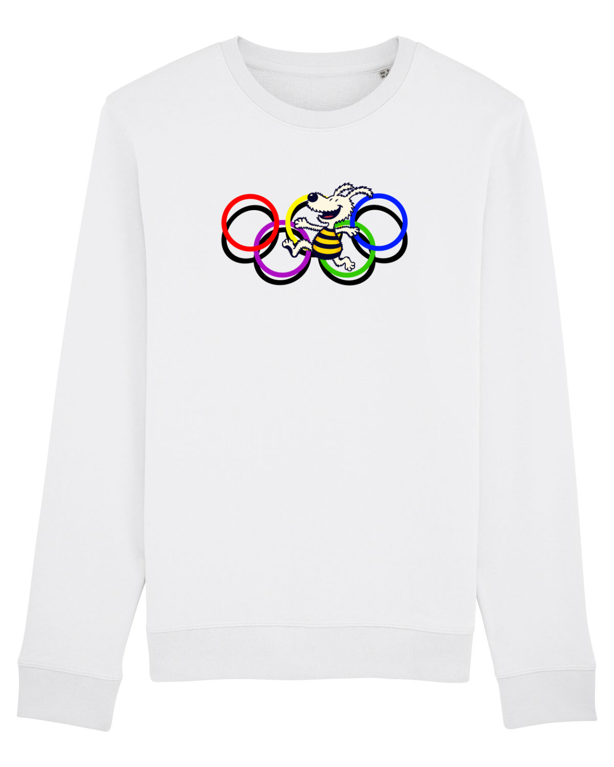 Bluză mânecă lungă Unisex Rise White