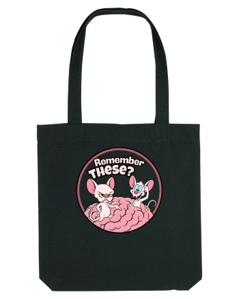 Remember These? Nostalgic Ironic Cartoon Mice Black