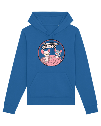 Remember These? Nostalgic Ironic Cartoon Mice Royal Blue