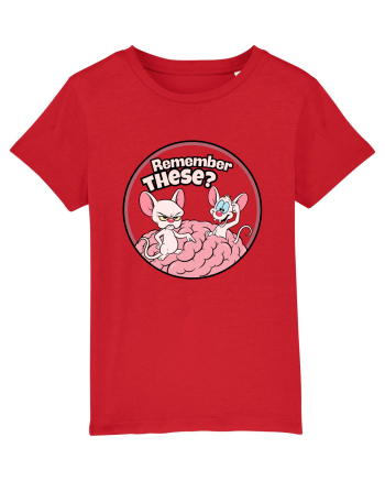 Remember These? Nostalgic Ironic Cartoon Mice Red