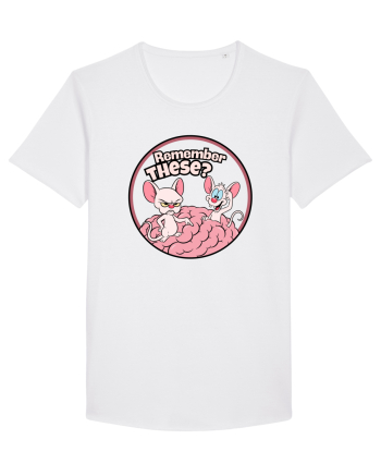 Remember These? Nostalgic Ironic Cartoon Mice White