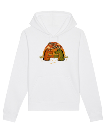 See Ya Later Alligator – Funny Crocodile Friendship Design White