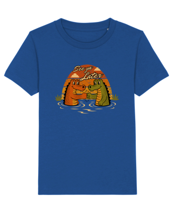 See Ya Later Alligator – Funny Crocodile Friendship Design Majorelle Blue