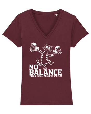 No Balance – Planul Perfect pentru Vară Burgundy