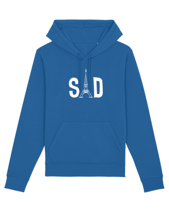 Sad (white) Royal Blue