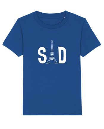 Sad (white) Majorelle Blue
