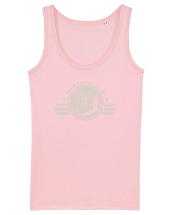 Talk To The Hand – Funny Bunny Design Cotton Pink