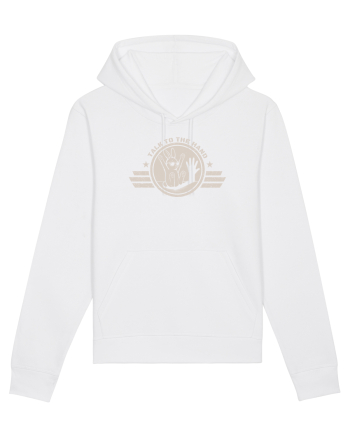 Talk To The Hand – Funny Bunny Design White