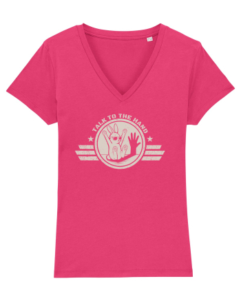 Talk To The Hand – Funny Bunny Design Raspberry