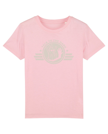 Talk To The Hand – Funny Bunny Design Cotton Pink