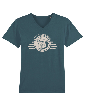 Talk To The Hand – Funny Bunny Design Stargazer