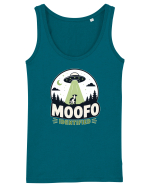 Moofo Identified Funny UFO Cow Alien Abduction Retro Sci Fi Humor Maiou Damă Dreamer