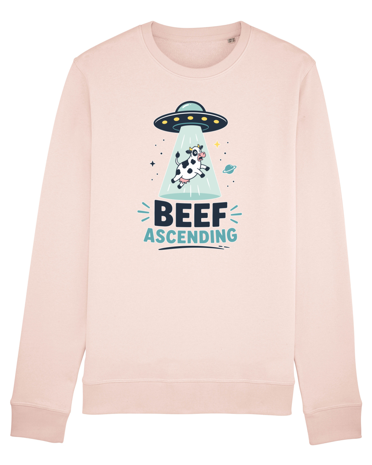 Bluză mânecă lungă Unisex Rise Candy Pink