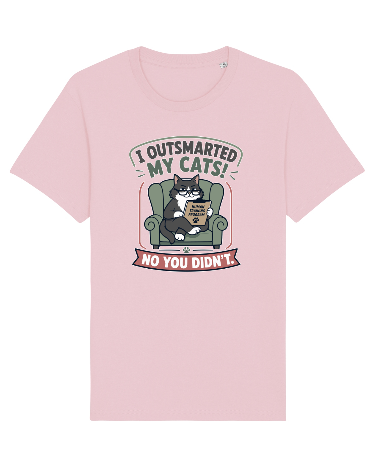 Tricou mânecă scurtă Unisex Rocker Cotton Pink