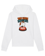 You Have Free Will Do Not Press Funny Unicorn Philosophy Humor Hanorac Unisex Drummer