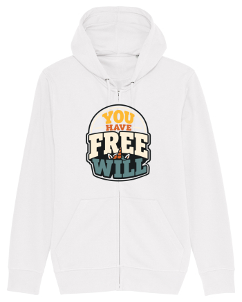 You Have Free Will Funny Philosophy Humor Unicorn Graphic White